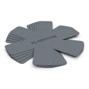 Klarstein Noto Endurance Felt Set 5 ks velmi měkké plsti ve tvaru hvězdy na hrnce a pánve Ø38 cm